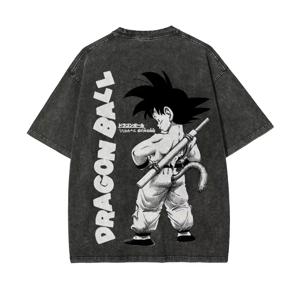 Summer Edit Clothing - 2026 Summer Dragon Ball Oversized T-shirt