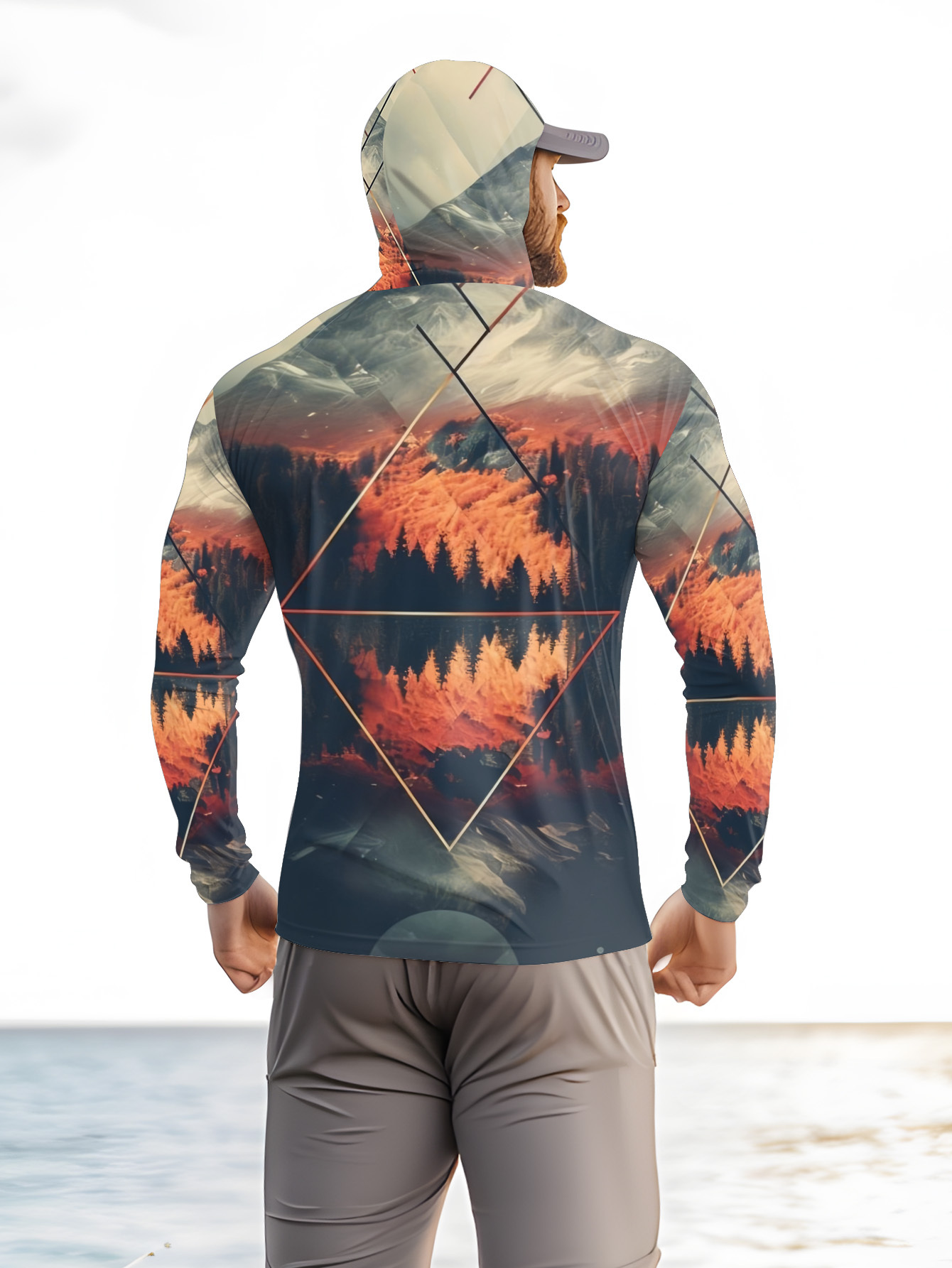 Outdoor Men's Fishing Hoodie B - Summer Clothing Long Sleeve review and price
