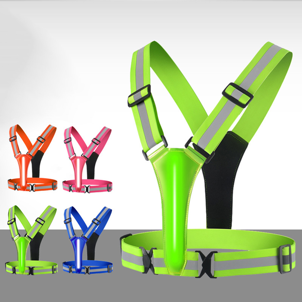 LED Running Vest USB Rechargea - Summer Nights Clothing review and price