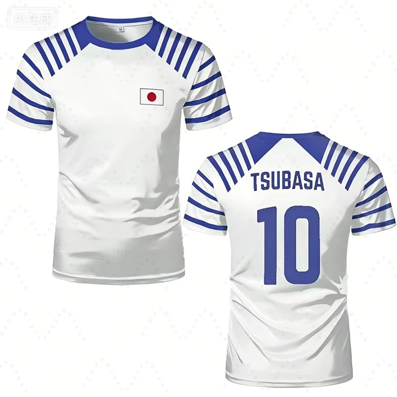 2026 Hot Captain Tsubasa Anime - Summer Edit Clothing review and price