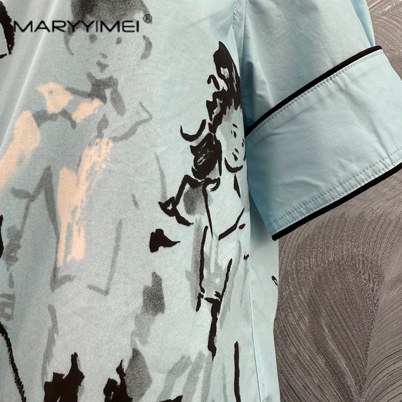 MARYYIMEI Fashion printed wome - Summer Edit Clothing review and price