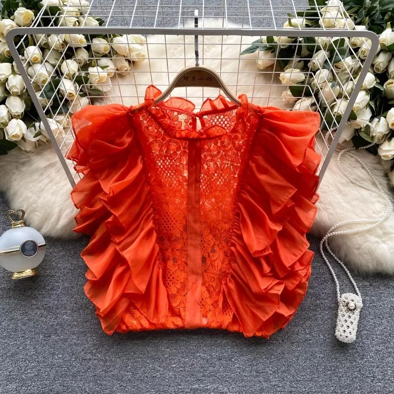Vintage Elegant  Lace Petal Sl - Summer Clothing In French review and price