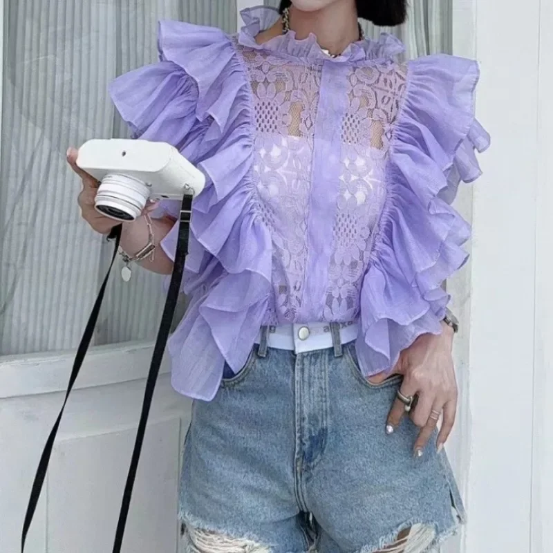 Vintage Elegant  Lace Petal Sl - Summer Clothing In French review and price