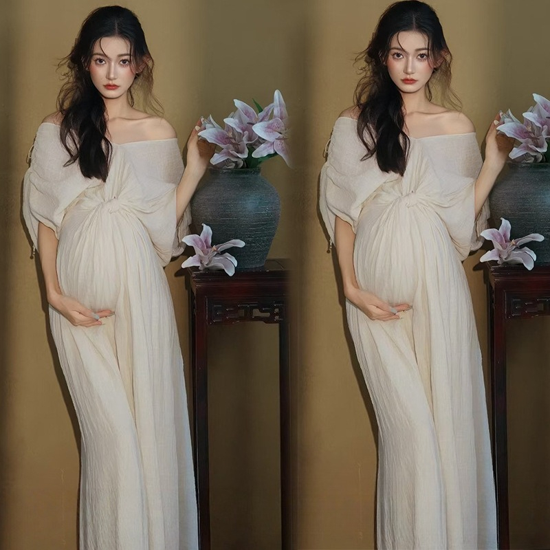 Women Maternity Photoshoot Fre - Summer Clothing In French review and price
