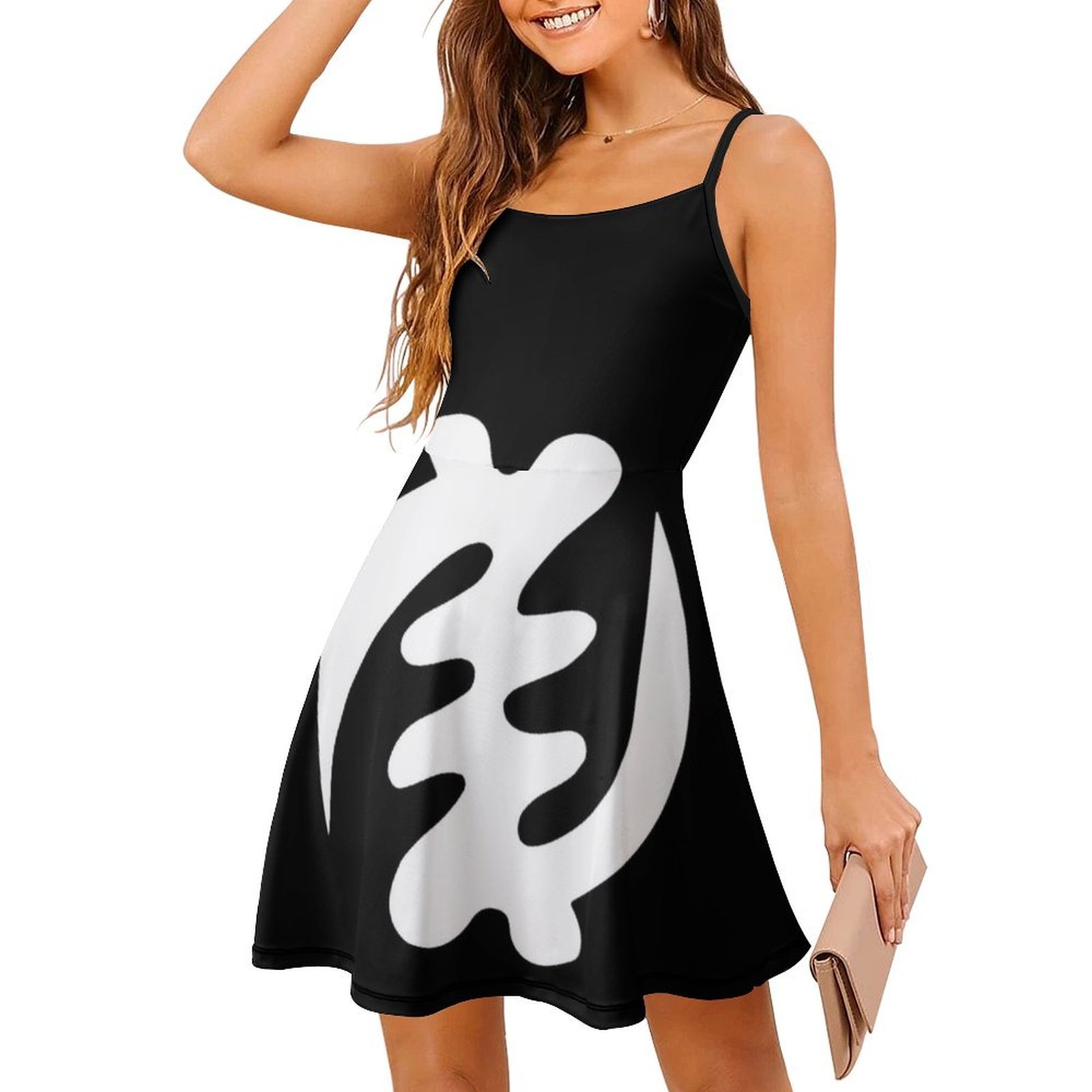 Gye Nyame White Afrocentric De - Summer Clothing Design review and price