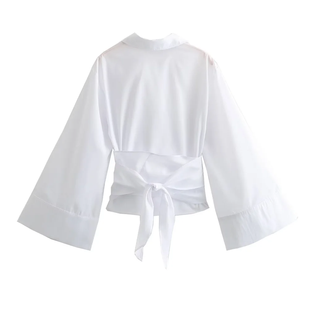 New Women's Fashion Casual Pol - Tie Front Shirt review and price