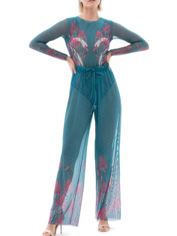 2 Piece Sets Mesh Swimwear And - Swim Cover Up Mesh review and price