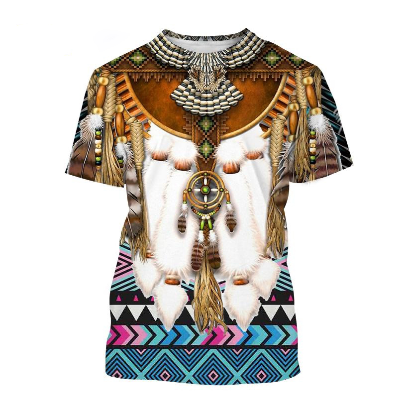 Indian Ethnic Style 3D Print T - Indian Summer Vintage Clothing review and price