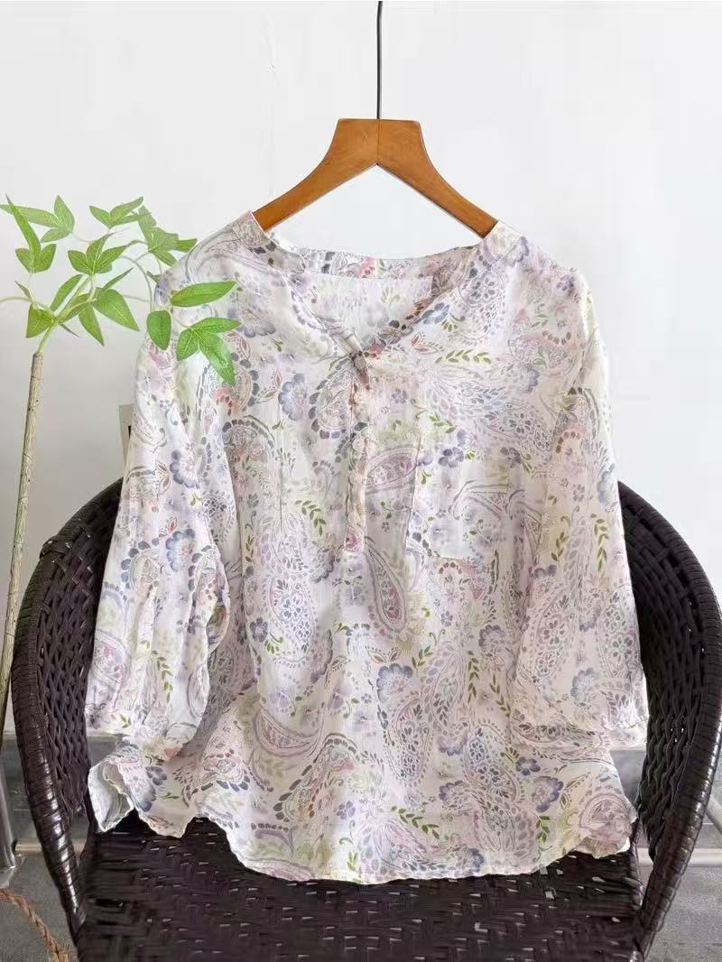 100% Ramie shirts for women su - Summer Clothing For Japan review and price