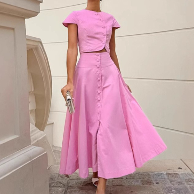 French Style Elegant A-line Lo - Summer Clothing In French review and price