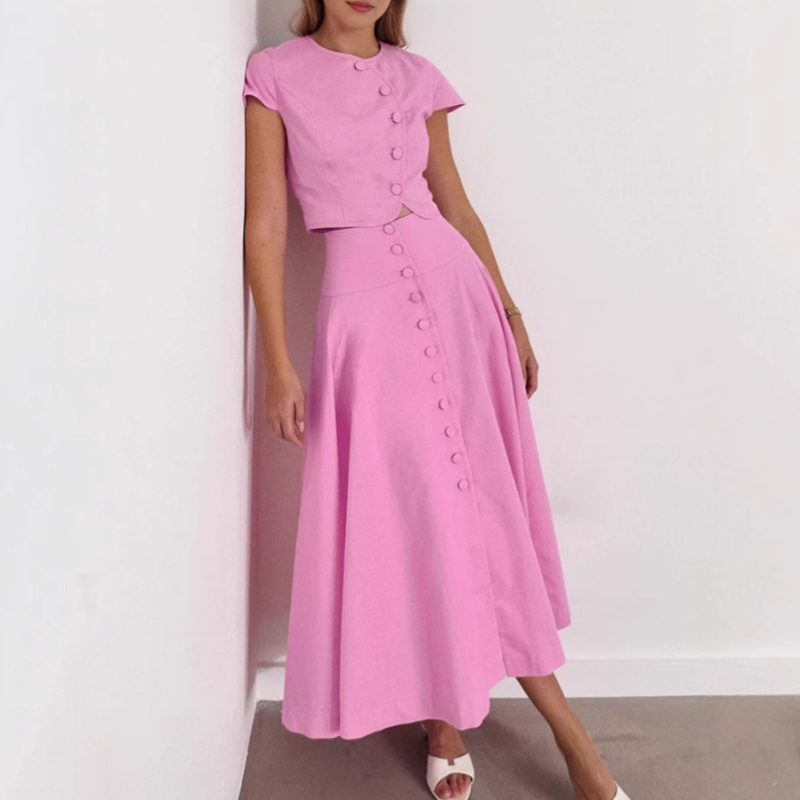 French Style Elegant A-line Lo - Summer Clothing In French review and price